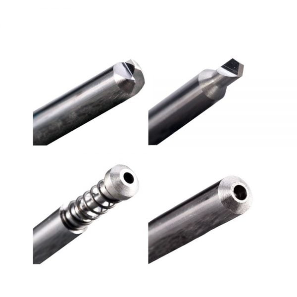 DIMPLE CUTTERS AND TRACERS 4-PIECE SET FOR MUL-T-LOCK MACHINES BY RAISE - Image 2