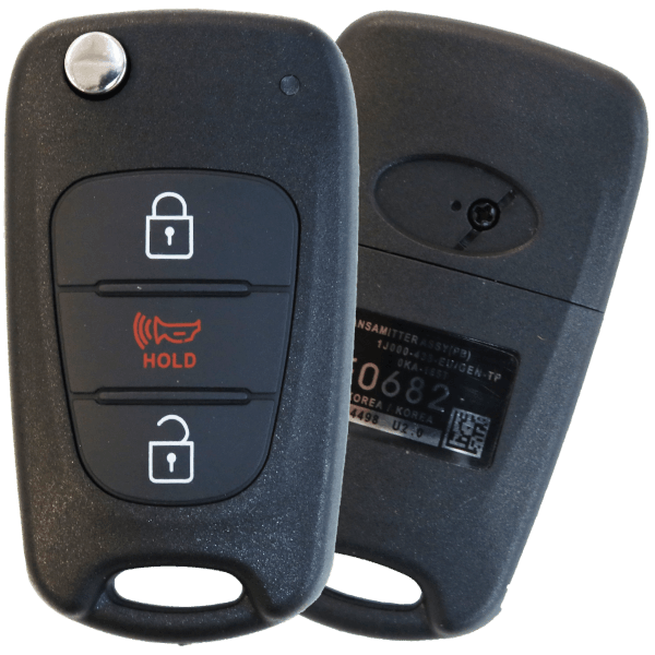 20112013 REPLACEMENT FLIP STYLE KEYLESS REMOTE FOB TRANSMITTER FOR KIA