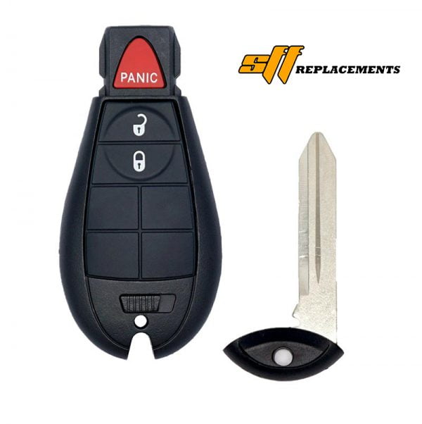 2013-2024 REPLACEMENT 3B FOBIK STYLE KEYLESS ENTRY REMOTE FOB TRANSMITTER FOR RAM 1500 56046953 GQ4-53T
