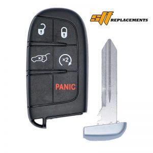 2014-2024 REPLACEMENT JEEP GRAND CHEROKEE DODGE DURANGO 5B SMART KEYLESS PROXIMITY REMOTE FOB 5B M3N-40821302