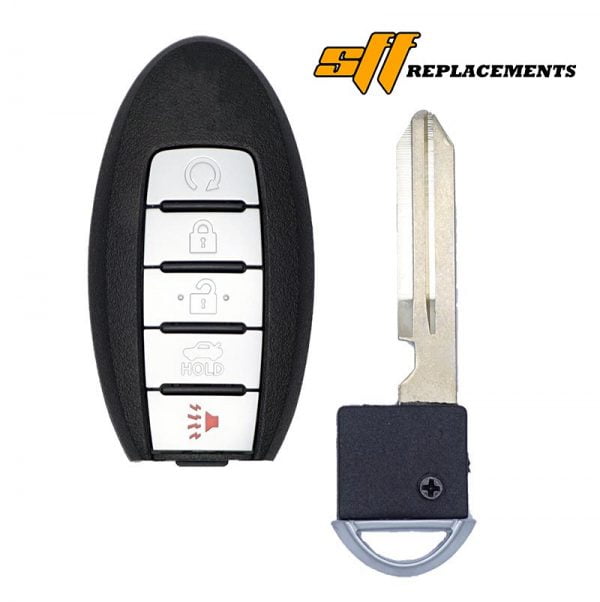 2016-2019 REPLACEMENT 5B SMART KEYLESS PROXIMITY REMOTE FOB TRANSMITTER FOR NISSAN S180144310