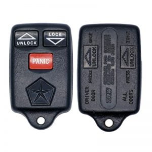 1996-1999 CHRYSLER DODGE JEEP 3B KEYLESS ENTRY REMOTE FOB TRANSMITTER GQ43VT7T