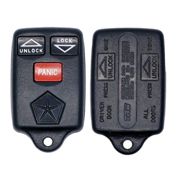 1996-1999 CHRYSLER DODGE JEEP 3B KEYLESS ENTRY REMOTE FOB TRANSMITTER GQ43VT7T