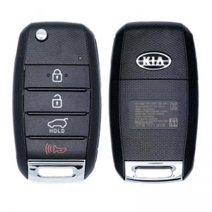 2017-2019 KIA NIRO 4B FLIP KEY REMOTE FOB TRANSMITTER 95430-G5000 SY5JFRGE04 (DE 4BT)