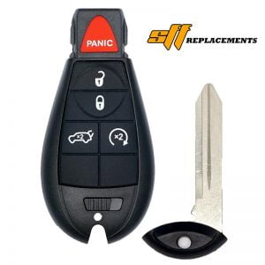 2011-2013 REPLACEMENT 5B FOBIK KEYLESS GO PROXIMITY REMOTE FOB TRANSMITTER FOR DODGE JEEP IYZ-C01C