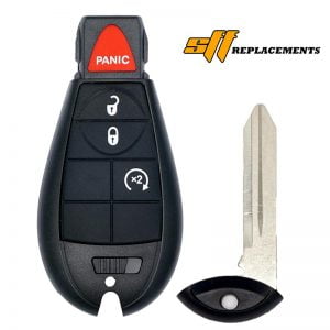 2008-2013 REPLACEMENT 4B FOBIK KEYLESS GO PROXIMITY REMOTE FOB TRANSMITTER FOR JEEP GRAND CHEROKEE IYZ-C01C 56046736