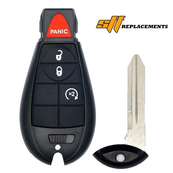 2008-2013 REPLACEMENT 4B FOBIK KEYLESS GO PROXIMITY REMOTE FOB TRANSMITTER FOR JEEP GRAND CHEROKEE IYZ-C01C 56046736