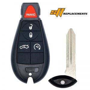 2009-2014 REPLACEMENT 5B KEYLESS GO PROXIMITY REMOTE FOB FOBIK FOR DODGE CHARGER CHALLENGER IYZ-C01C 56046694