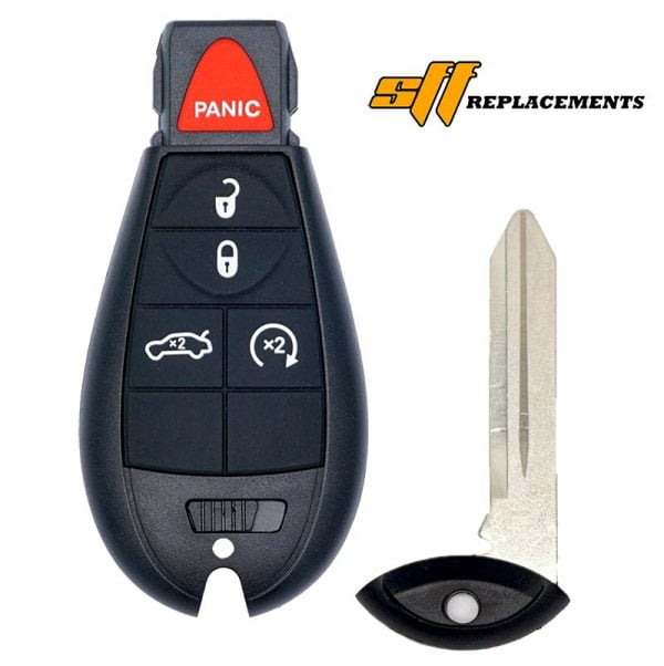 2009-2014 REPLACEMENT 5B KEYLESS GO PROXIMITY REMOTE FOB FOBIK FOR DODGE CHARGER CHALLENGER IYZ-C01C 56046694