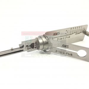 ORIGINAL LISHI 2 IN 1 PICK FOR AMERICAN LOCK PADLOCKS AM5 - ANTI-GLARE