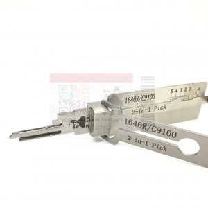 ORIGINAL LISHI 2 IN 1 PICK FOR NATIONAL COMPX MAILBOX LOCKS C9100/C8700/1646R - ANTI-GLARE