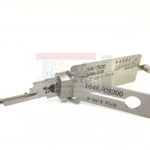ORIGINAL LISHI 2 IN 1 PICK FOR NATIONAL COMPX MAILBOX LOCKS C9200 / C8700 / 1646 - ANTI-GLARE