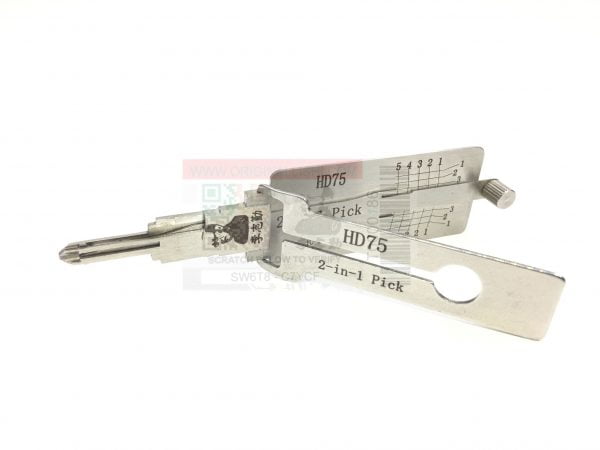 ORIGINAL LISHI HONDA HD75/HON31 2-IN-1PICK/DECODER - ANTI-GLARE