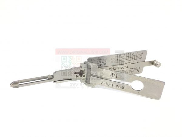 ORIGINAL LISHI 2-IN-1 PICK & DECODER FOR HI1 HINO TRUCKS - DOOR / IGNITION - ANTI-GLARE