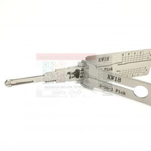 ORIGINAL LISHI KAWASAKI KW18/KA33 2-IN-1PICK/DECODER - ANTI-GLARE