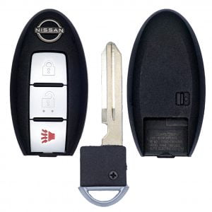2009-2024 3B NISSAN CUBE ARMADA SMART KEYLESS REMOTE FOB TRANSMITTER CWTWB1U825 285E3-1LK0E (PEWTER LOGO)