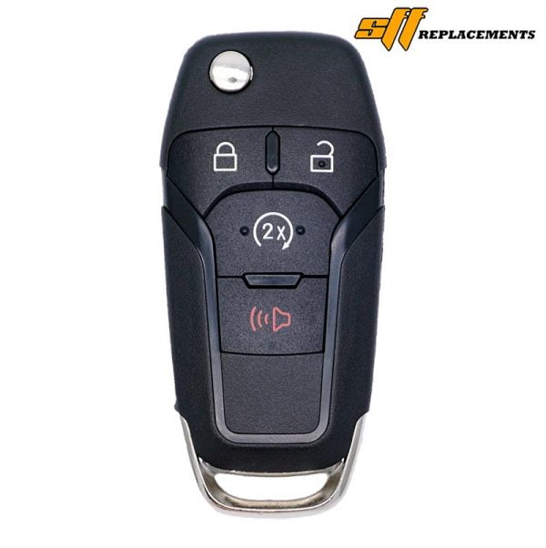 2015-2024 REPLACEMENT 4B REMOTE START HIGH SECURITY FLIP KEY REMOTE FOR FORD F-SERIES 164-R8134