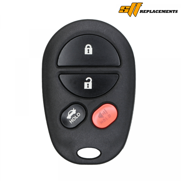 2005-2008 REPLACEMENT 4B KEYLESS ENTRY REMOTE TRANSMITTER FOR TOYOTA GQ43VT20T 89742-AA040