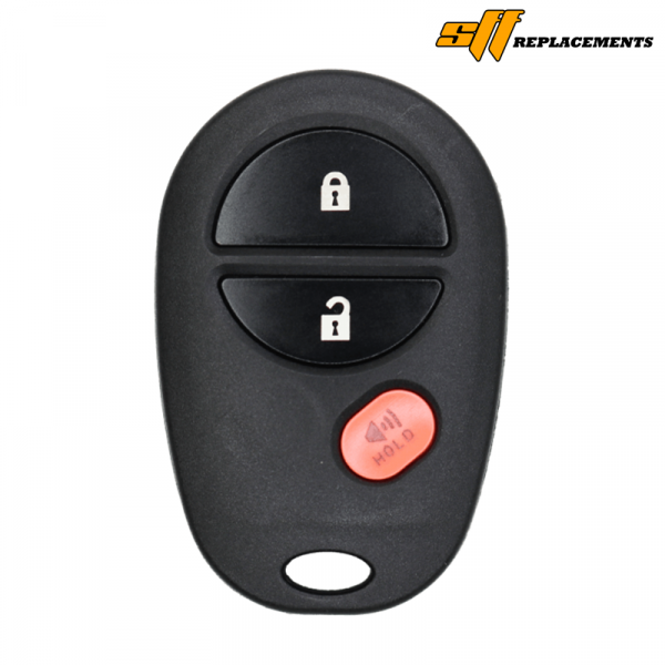 2004-2018 REPLACEMENT 3B KEYLESS ENTRY REMOTE TRANSMITTER FOR TOYOTA 89742-AE010 GQ43VT20T