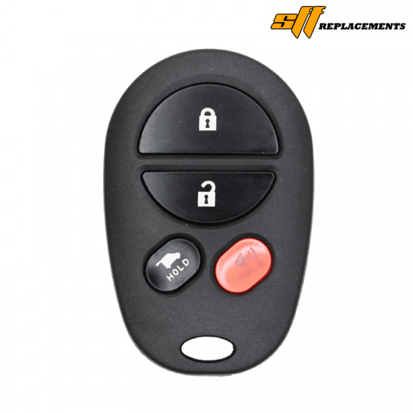 2008-2017 REPLACEMENT 4B KEYLESS ENTRY REMOTE TRANSMITTER FOR TOYOTA SEQUOIA GQ43VT20T 89742-0C040