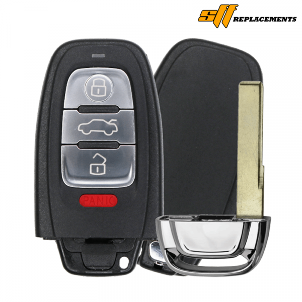 2008-2016 REPLACEMENT 4B PROXIMITY REMOTE FOB FOR AUDI IYZFBSB802 W/ COMFORT ACCESS