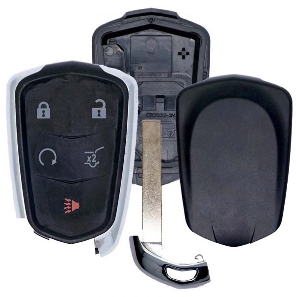 NEW REPLACEMENT CASE / SHELL FOR CADILLAC SUV SMART KEY PROXIMITY REMOTE FOB HYQ2AB HYQ2EB HYQ2ES