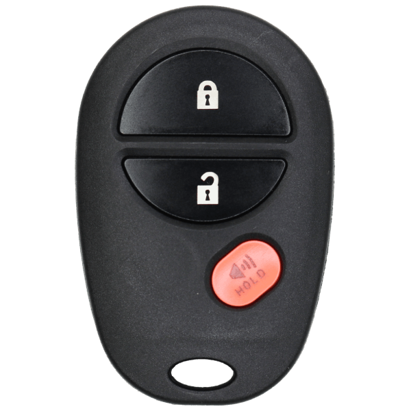 New OEM Toyota Keyless Entry Remote Key Fob Transmitter Alarm GQ43VT20T 3 Button 