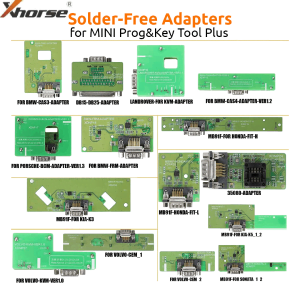 XHORSE SOLDER FREE ADAPTERS KIT PACKAGE FOR MINI PROG & KEY TOOL PLUS