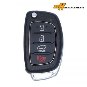2015-2019 REPLACEMENT 3B FLIP STYLE KEYLESS REMOTE FOB FOR HYUNDAI TUCSON TQ8-RKE-4F25 95430-D3010