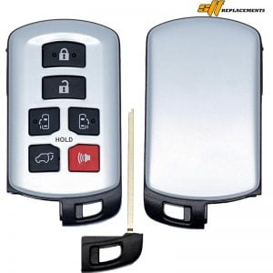 2011-2020 REPLACEMENT 6B SMART KEY PROXIMITY REMOTE FOB FOR TOYOTA SIENNA HYQ14ADR