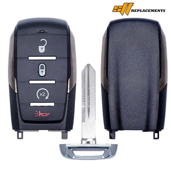 2019-2025 REPLACEMENT 4B SMART KEYLESS PROXIMITY REMOTE TRANSMITTER FOB FOR RAM 1500 OHT-4882056