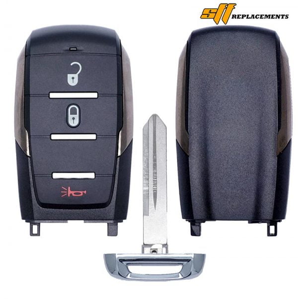 2019-2024 REPLACEMENT 3B SMART KEY PROXIMITY REMOTE TRANSMITTER FOB FOR RAM 1500 OHT-4882056 68291687