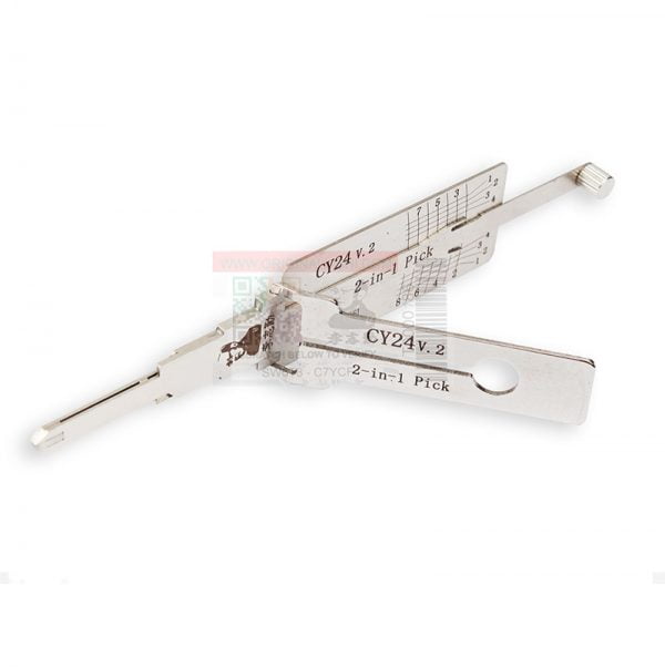 ORIGINAL LISHI CY24 CHRYSLER Y157 / Y159 / CY24 2 IN 1 PICK DECODER - ANTI GLARE