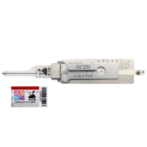 ORIGINAL LISHI 2-IN-1 PICK & DECODER FOR SC20 SCHLAGE L KEYWAY