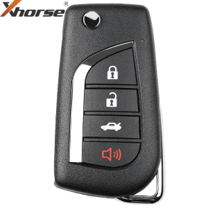 XHORSE VVDI TOYOTA TYPE REMOTE FLIP KEY 4B WIRED XKTO10EN