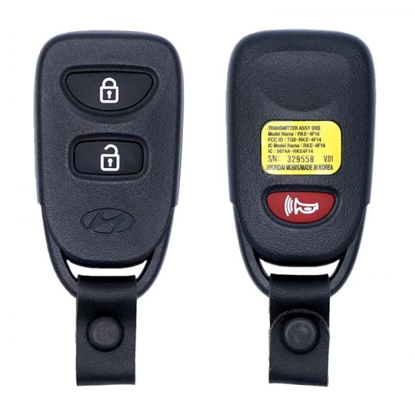 2014-2017 HYUNDAI ACCENT 3B KEYLESS ENTRY REMOTE FOB TRANSMITTER TQ8-RKE-4F14