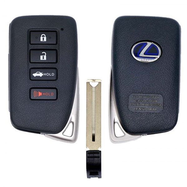 2013-2020 LEXUS HYBRID ES350 GS350 GS450H 4B SMART KEYLESS PROXIMITY REMOTE FOB TRANSMITTER HYQ14FBA G BOARD