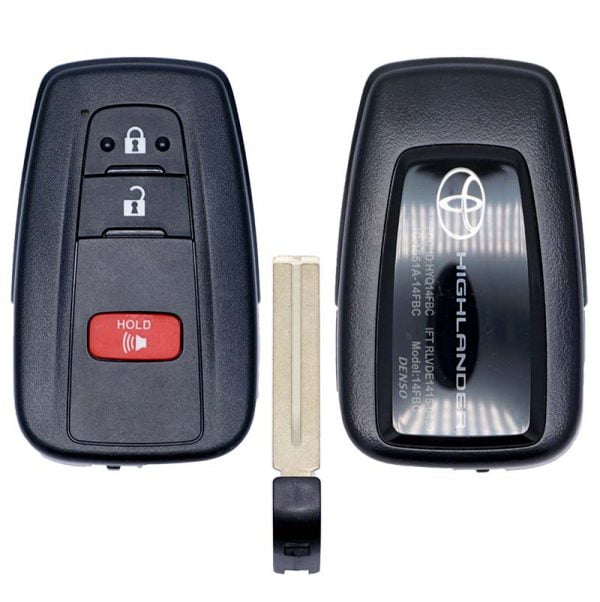 2020-2021 TOYOTA HIGHLANDER 3B SMART KEYLESS PROXIMITY REMOTE FOB HYQ14FBC