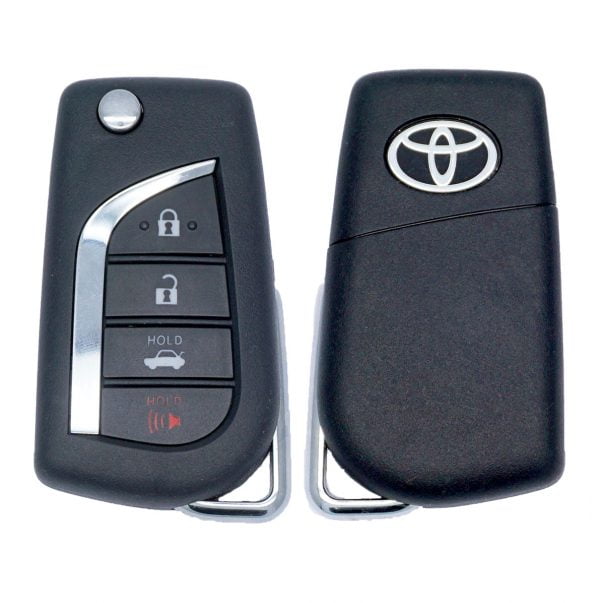 2019-2021 TOYOTA RAV4 4B FLIP KEYLESS REMOTE FOB TRANSMITTER GQ4-73T