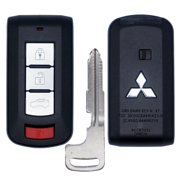 2008-2017 MITSUBISHI LANCER 4B SMART KEYLESS PROXIMITY REMOTE TRANSMITTER OUC644M-KEY-N
