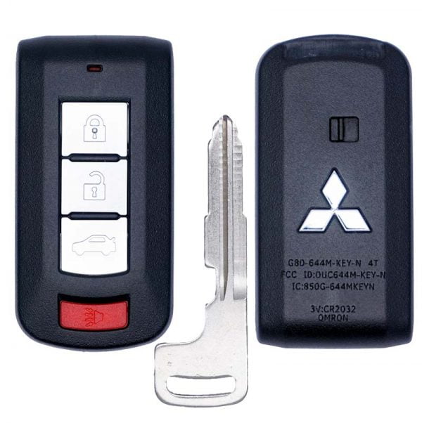 2008-2017 MITSUBISHI LANCER 4B SMART KEYLESS PROXIMITY REMOTE TRANSMITTER OUC644M-KEY-N