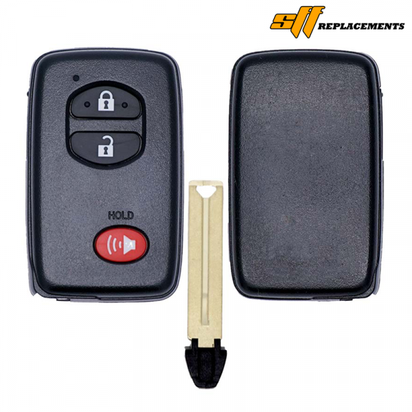 2009-2019 REPLACEMENT 3B SMART KEY PROXIMITY REMOTE FOB FOR TOYOTA 4RUNNER VENZA PRIUS C,V HYQ14ACX 89904-47230 / 47370 / 47371