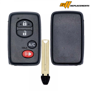 2010-2015 REPLACEMENT 4B SMART KEYLESS PROXIMITY REMOTE FOB FOR TOYOTA PRIUS HYQ14ACX