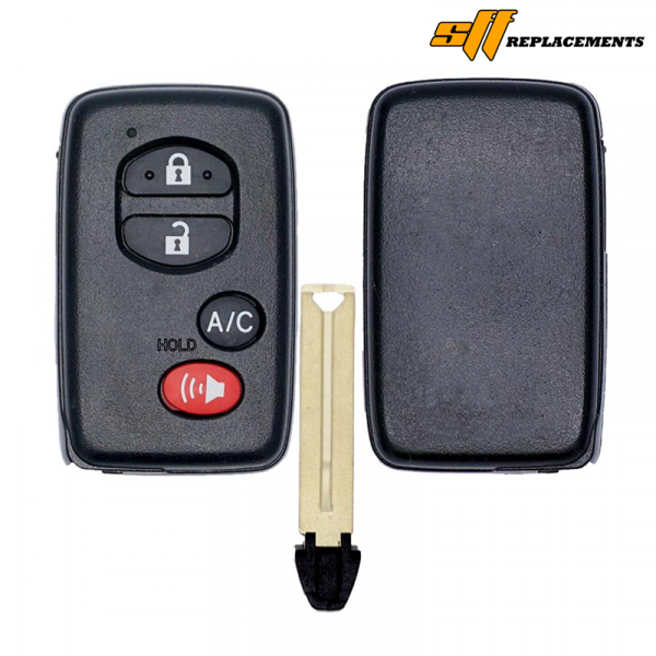 2010-2015 REPLACEMENT 4B SMART KEYLESS PROXIMITY REMOTE FOB FOR TOYOTA PRIUS HYQ14ACX