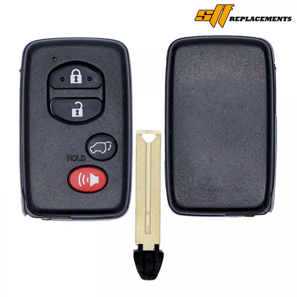 2010-2016 REPLACEMENT 4B SMART KEYLESS PROXIMITY REMOTE FOB FOR TOYOTA VENZA HYQ14ACX