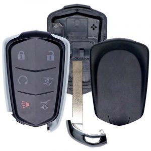 NEW REPLACEMENT CASE / SHELL FOR CADILLAC ESCALADE SMART KEY PROXIMITY REMOTE FOB HYQ2AB HYQ2EB HYQ2ES