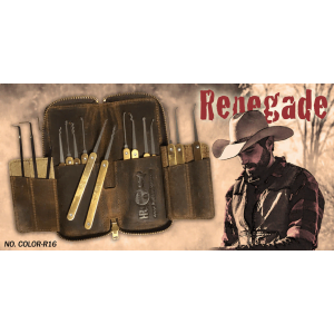 HPC RENEGADE 16 PIECE STAINLESS STEEL PICK SET WITH CASE