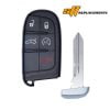 2015-2023 REPLACEMENT 5B SMART KEYLESS PROXIMITY REMOTE FOB FOR DODGE CHRYSLER 68394195 68155687 M3N-40821302