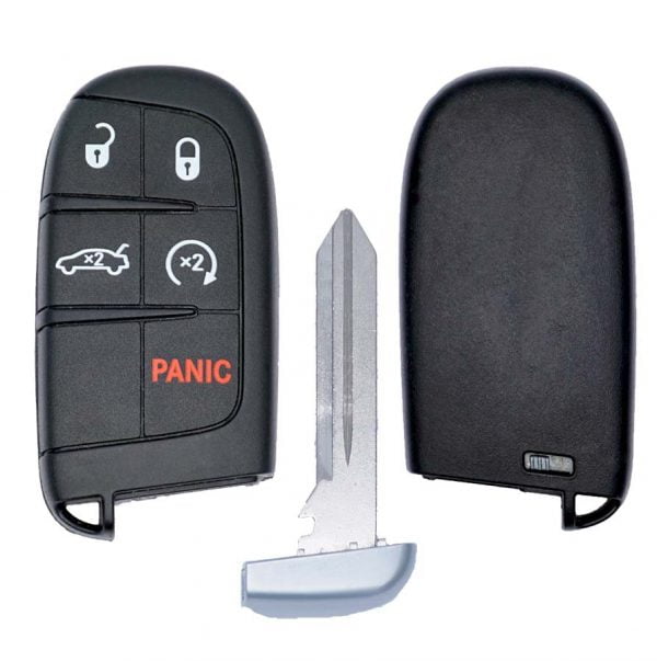 2015-2023 REPLACEMENT 5B SMART KEYLESS PROXIMITY REMOTE FOB FOR DODGE CHRYSLER 68394195 68155687 M3N-40821302 - Image 2