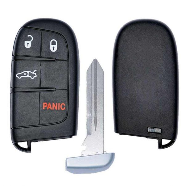 2019-2023 REPLACEMENT 4B SMART KEYLESS PROXIMITY REMOTE FOB FOR DODGE CHRYSLER 68394196 68155686 M3N-40821302 - Image 2